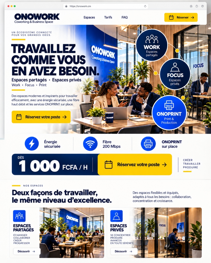 ONOWORK Espace de Coworking